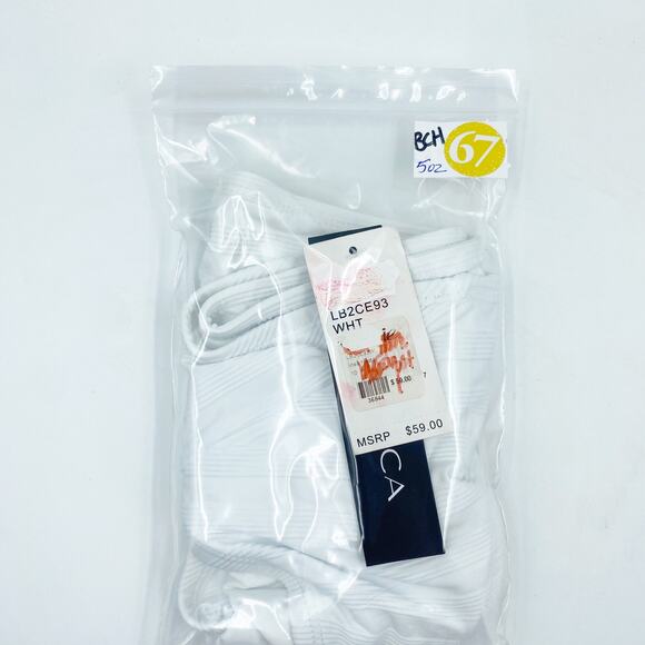 LA BLANCA White Linea Costa BIKINI BOTTOM ONLY Medium M / 8 NEW NWT LB2CE93 - Picture 13 of 13